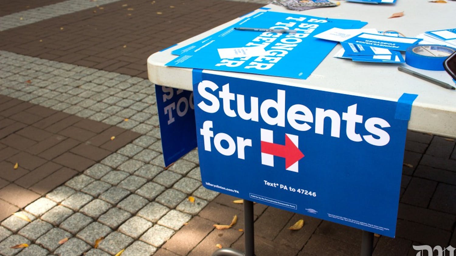 Some members of Penn's College Republicans are voting for presidential nominee Hillary Clinton on the basis of support for her policies and opposition to Donald Trump.