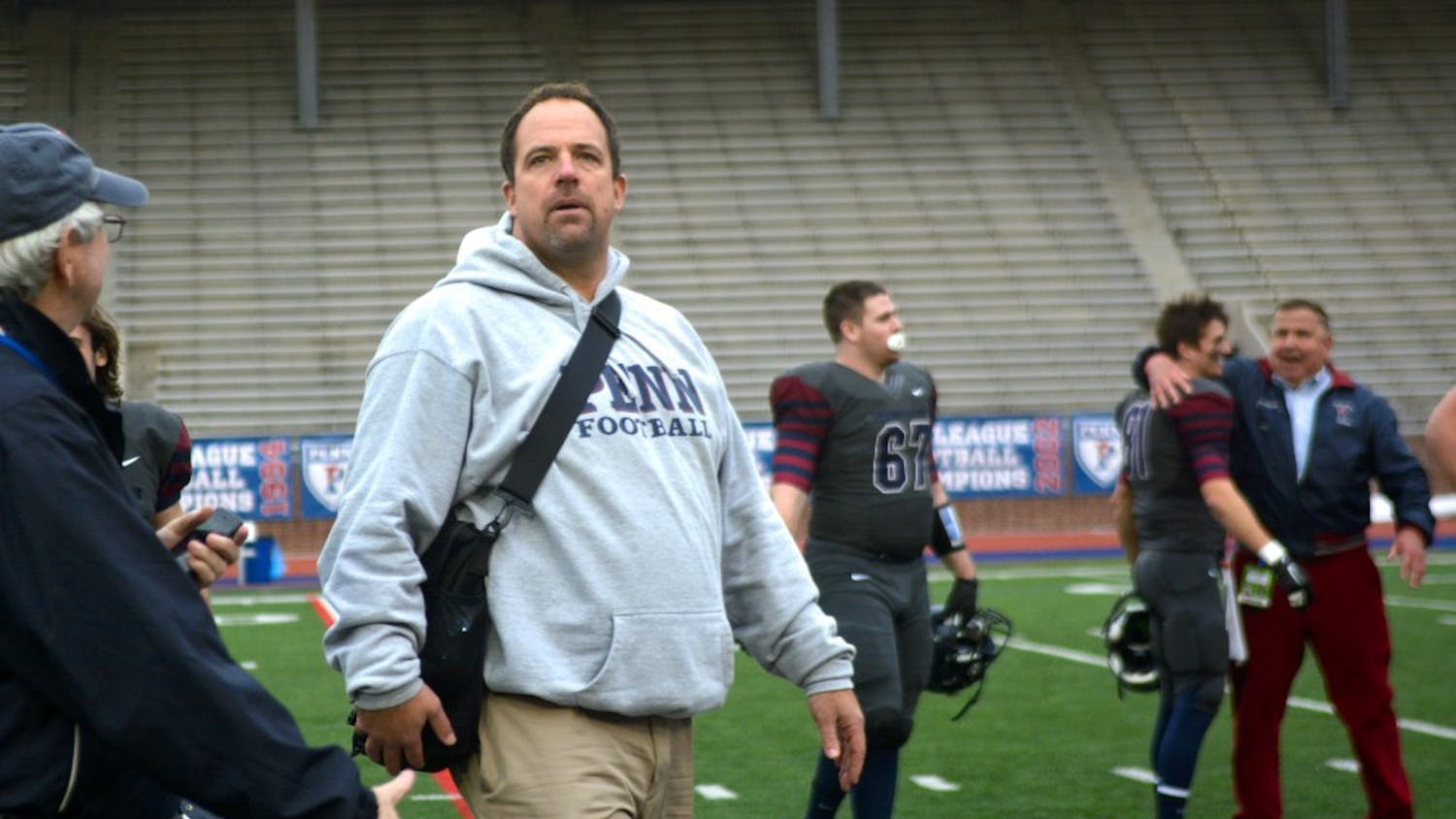 Offensive coordinator John Reagan has helped Penn's offense develop in his first year on the job.