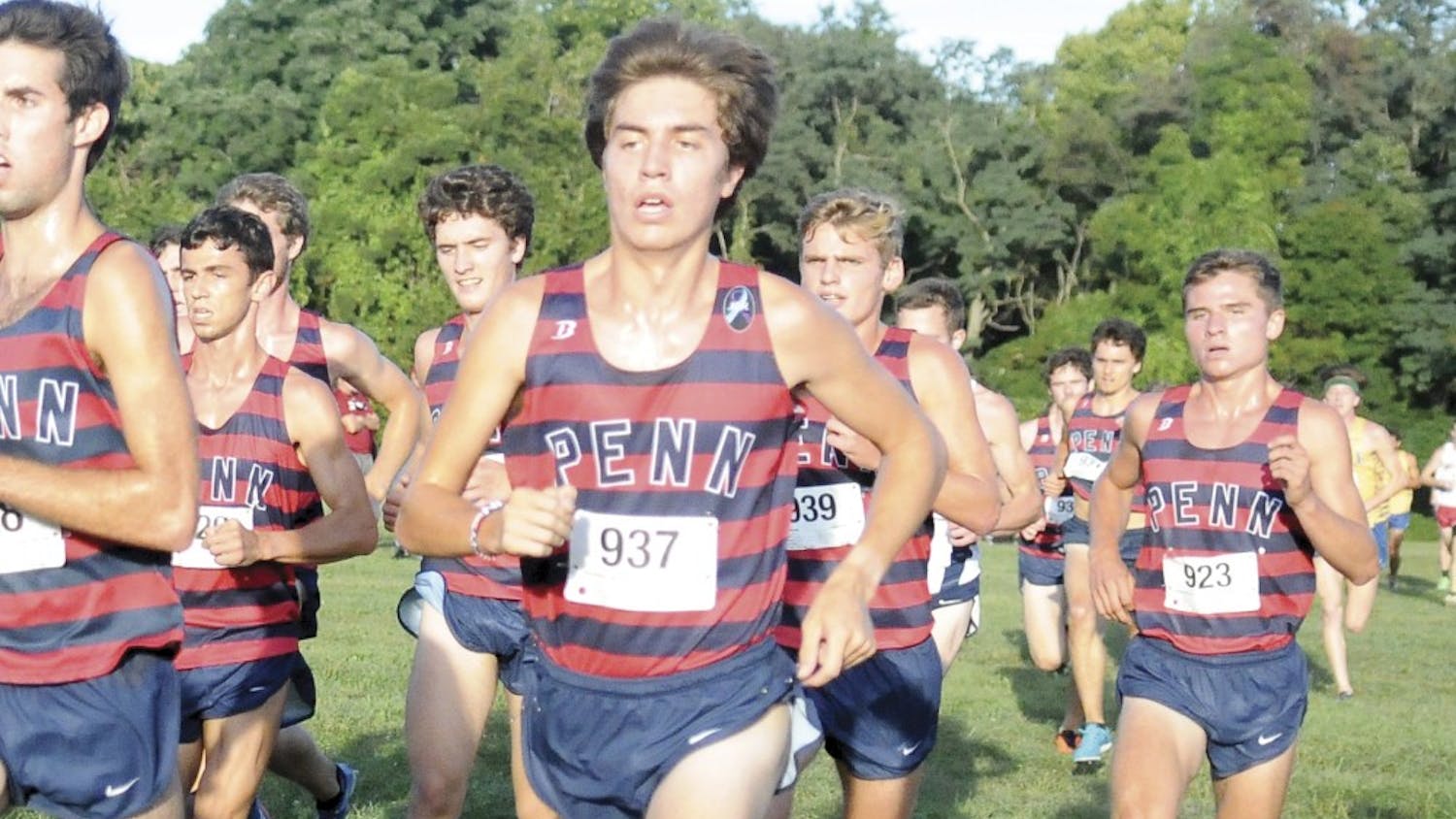 Big 5 Cross Country Meet. Penn dominated