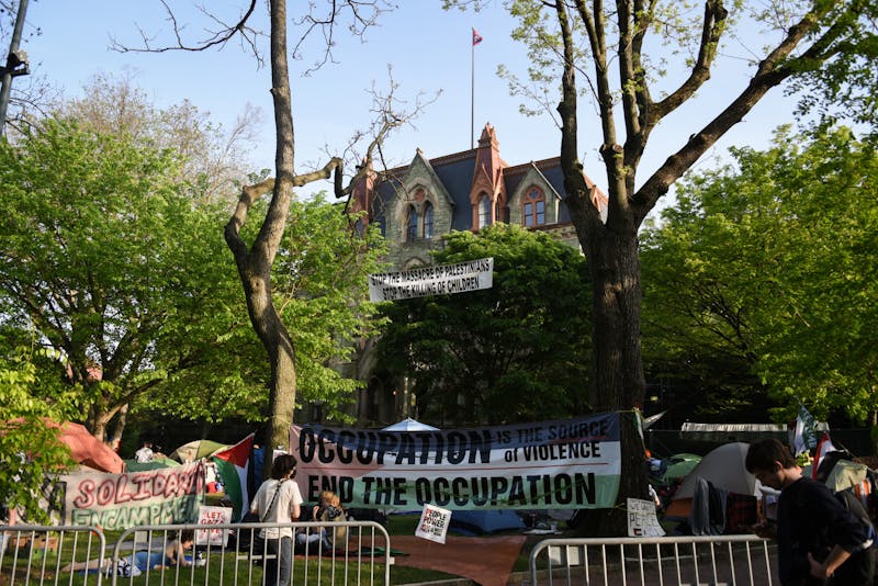 Penn open expression committee provides &#39;anticipatory guidance&#39; on demonstrations amid encampment