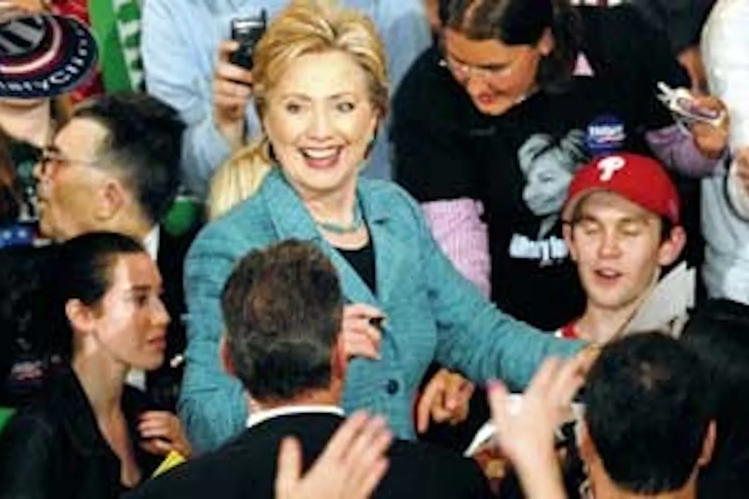 With victory, Clinton keeps her bid alive