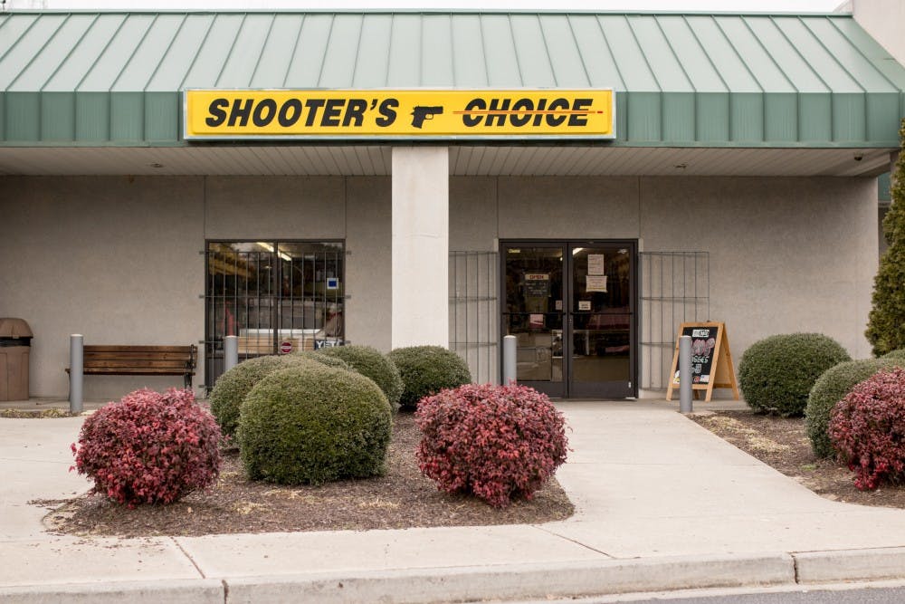 Stuward, a salesman at the South Carolina gun store and shooting range Shooter's Choice, said he voted for Donald Trump in Saturday's primary.