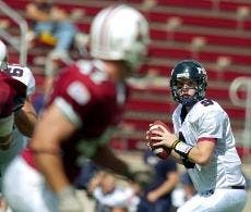 Sophomore QB gets job done in first-ever start