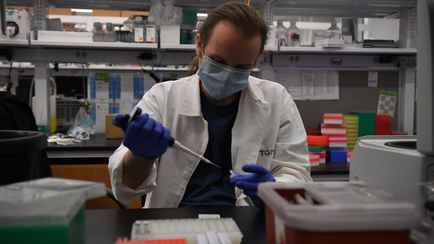 Weissman Laboratory Penn Medicine Research CRISPR Team Project Leader Pipette Candid.jpg