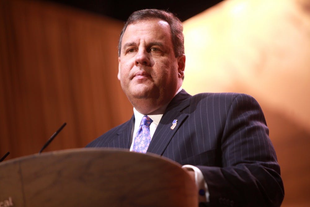 New Jersey Gov. Chris Christie announced his surprise endorsement of Republican presidential candidate Donald Trump after suspending his own presidential campaign on Feb 10. | Courtesy of Flickr/Gage Skidmore