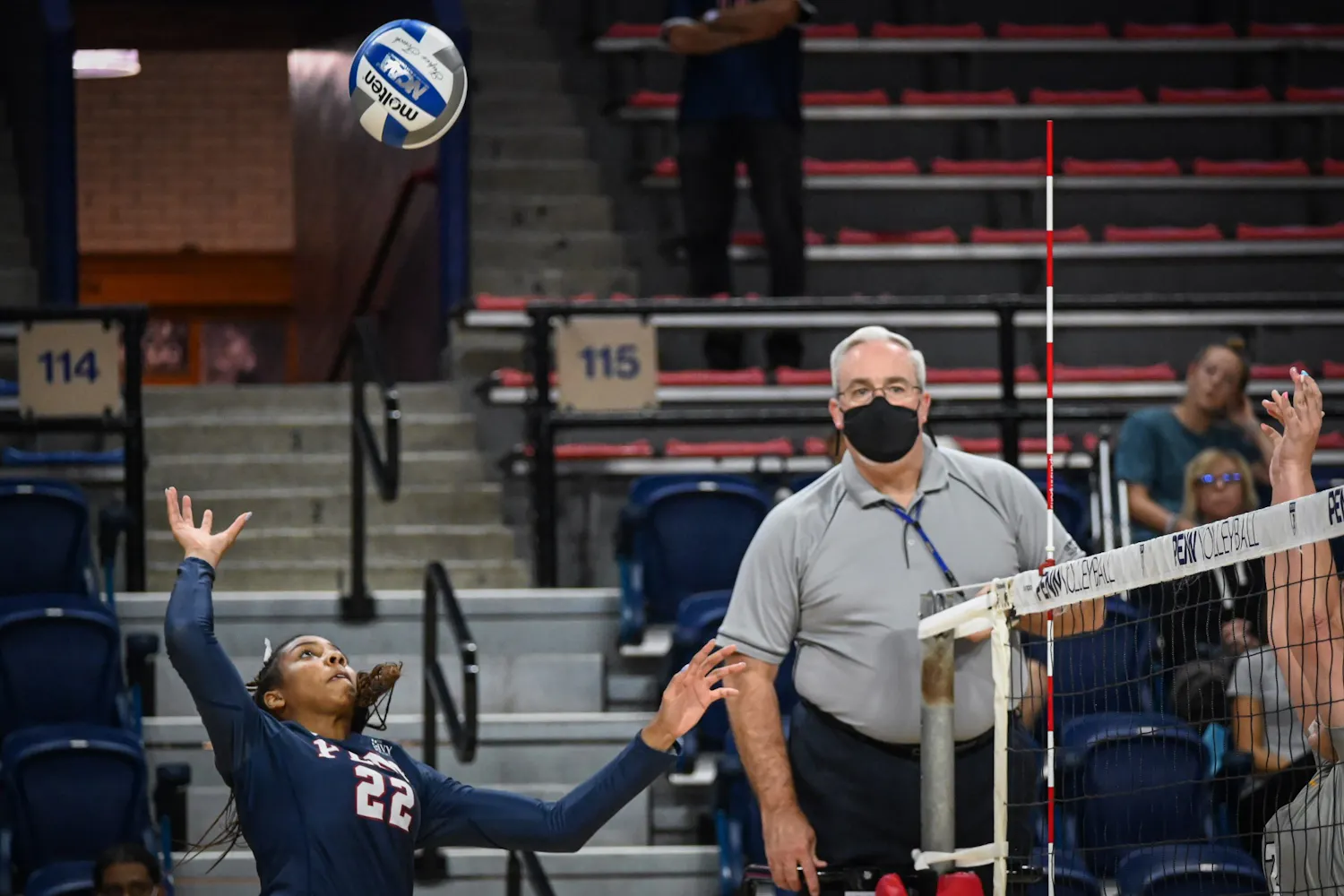 09-04-21 Women's Volleyball versus Canisius Autumn Leak (Kylie Cooper).jpg