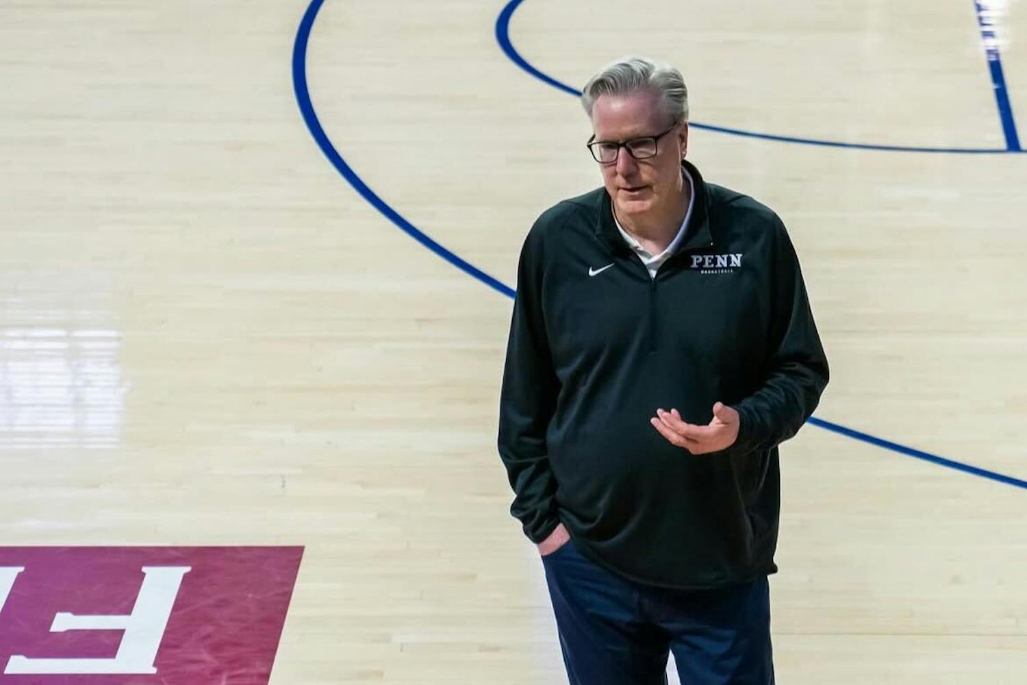 Fran McCaffery (Photo Courtesy of the University of Pennsylvania men’s basketball team)