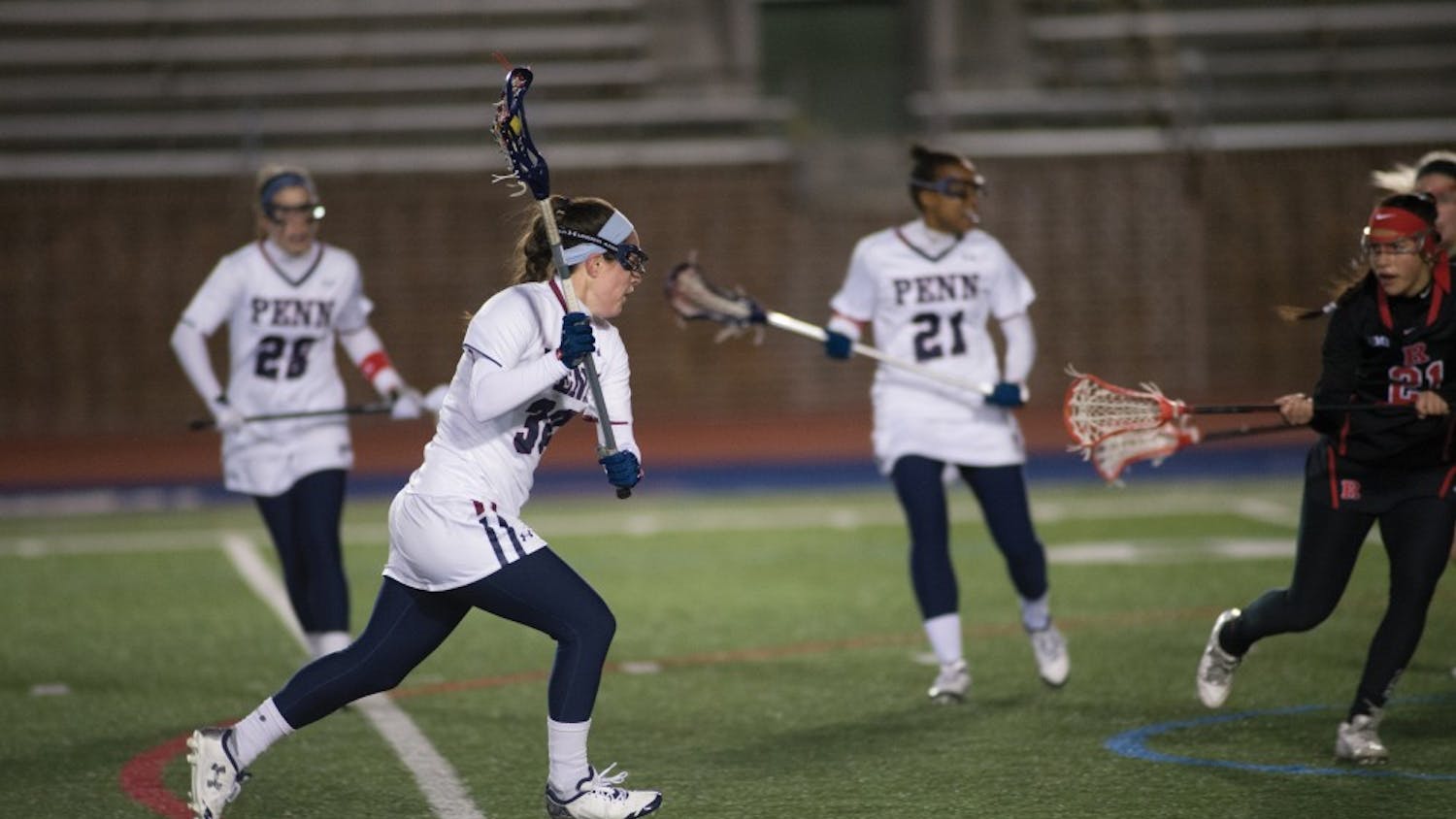 Junior attacker Alex Condon has shouldered the bulk of Penn's offense, leading the team with 19 goals in just six games.