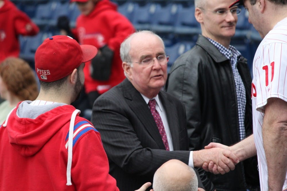 Phillies chairman and former president David Montgomery attended Penn both as an undergrad and grad student.