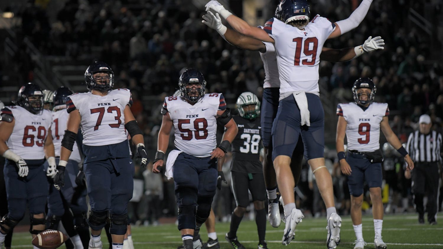 09-30-22 Football vs Dartmouth Team Celebration (Anna Vazhaeparambil)-04.jpg