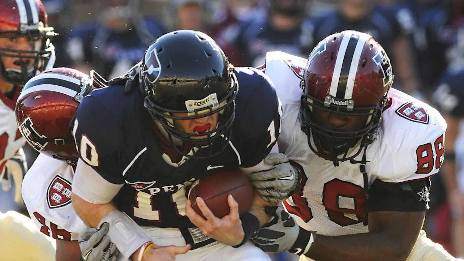 Football v. Harvard 2010