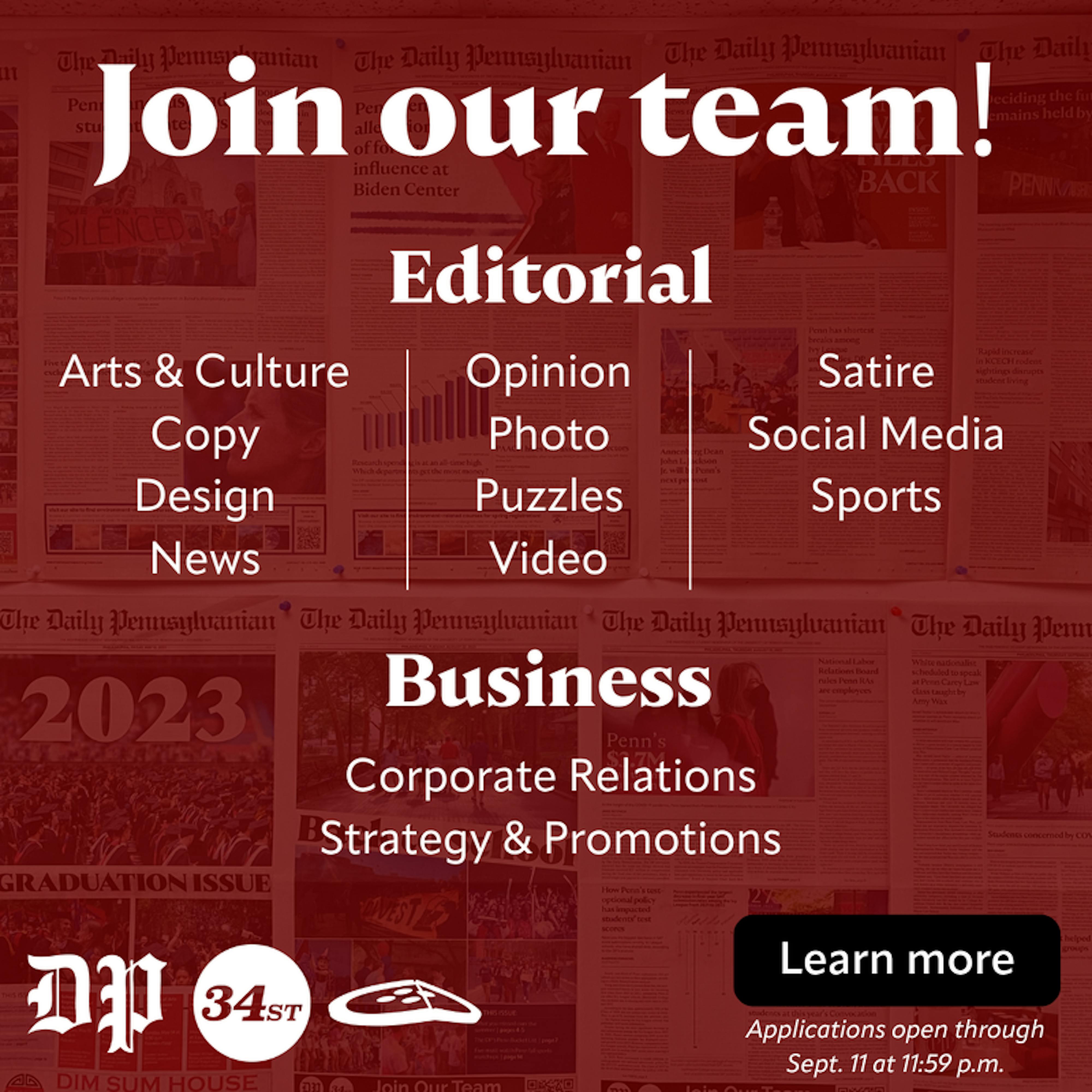 Join The Daily Pennsylvanian!