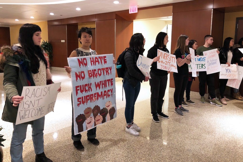 More Than 100 Penn Students Protest Heather Mac Donald For ...