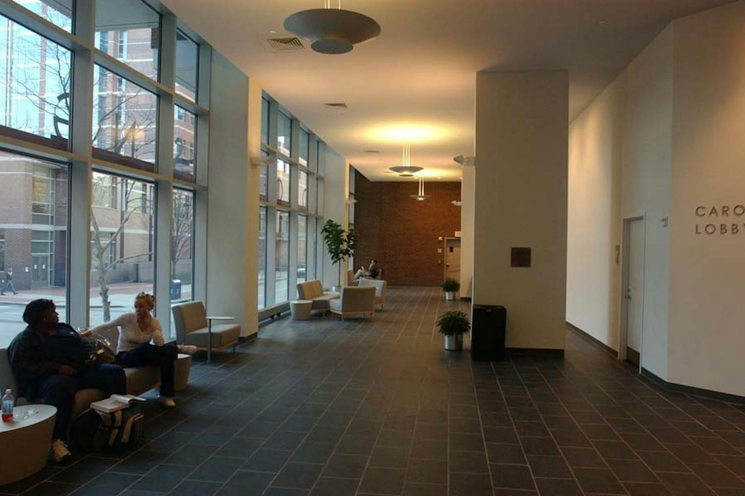 The newly renovated Nursing and Education Building