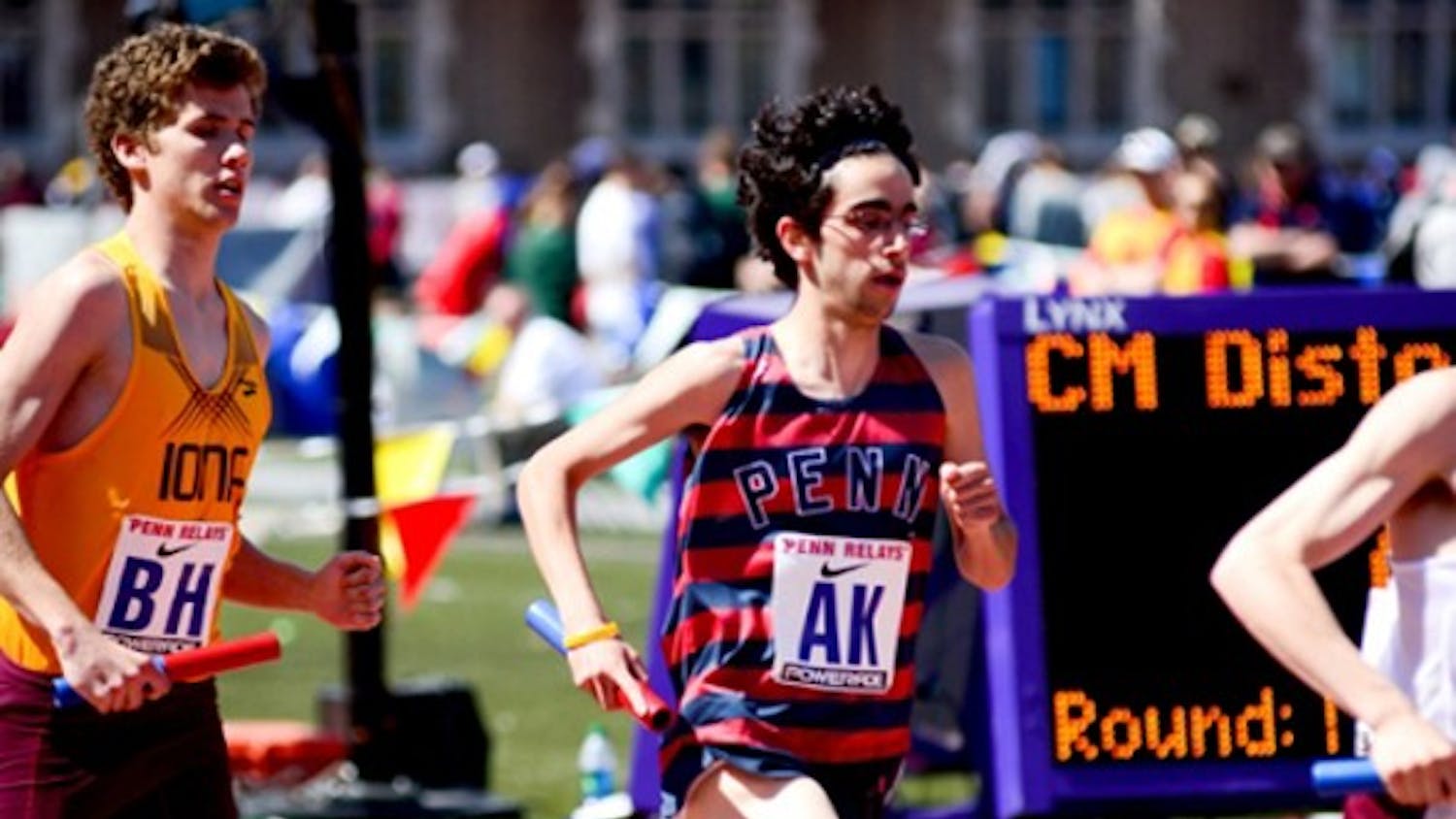 Junior Thomas Awad was the men's top finisher at the Main Line Invitational.