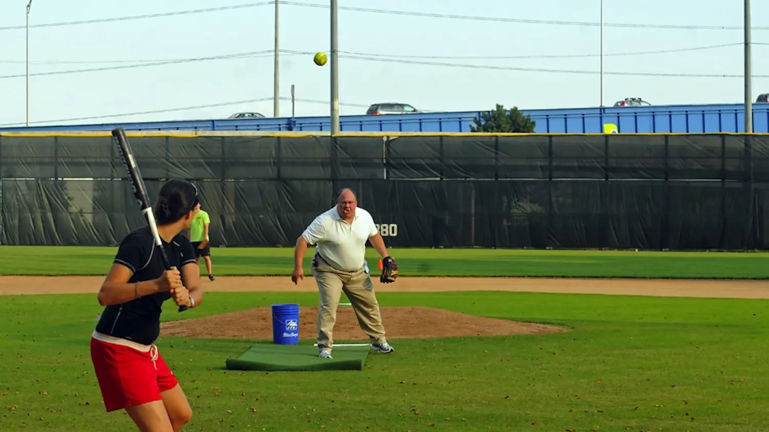 Bringing the office to the outfield
