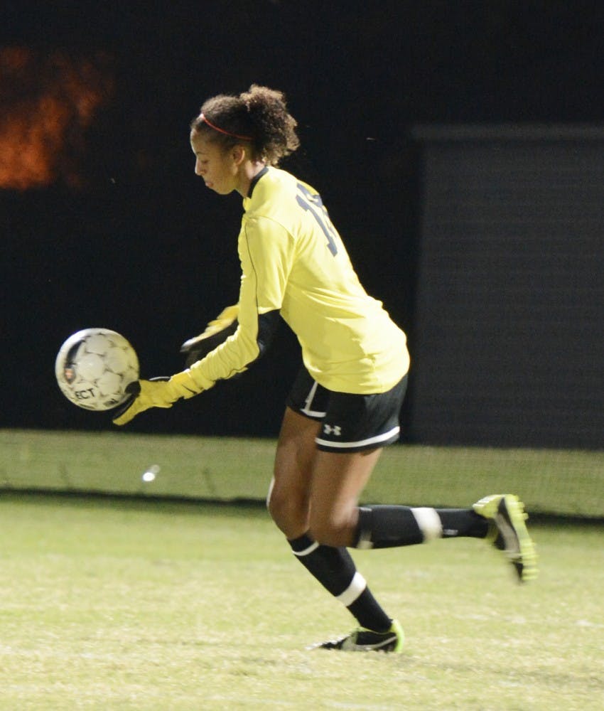 Penn women's soccer defeats Cornell 1-0. The winning goal was scored on a penalty kick.