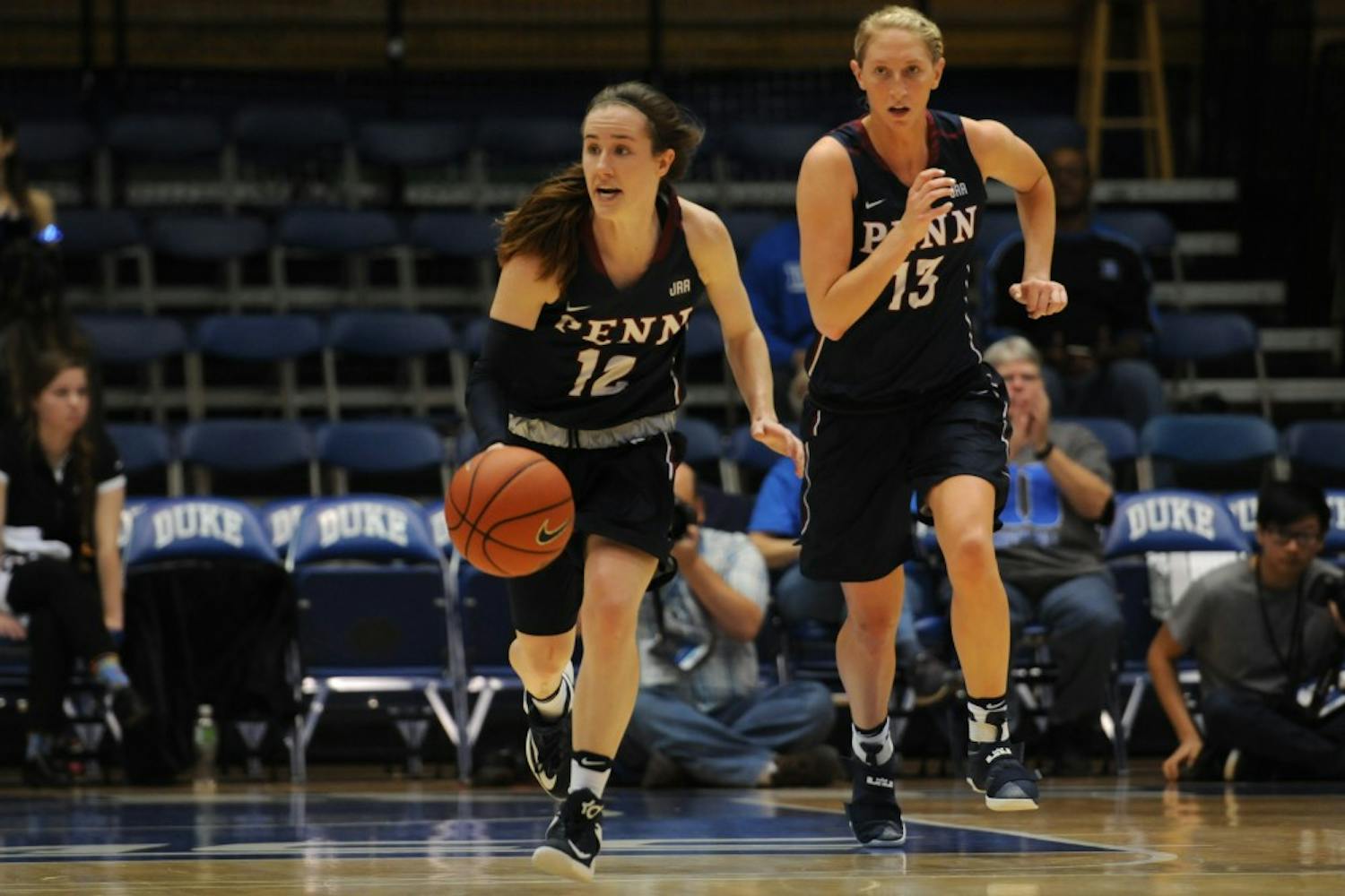 Senior guard Kasey Chambers will lead Penn women's basketball's offense as the Quakers try to get a spark going against Lafayette on Wednesday.