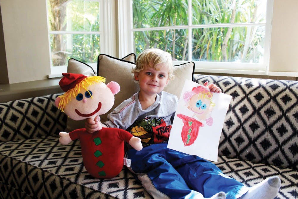 Frumansky's company, Budsies, brings children's artwork to life by turning it into custom stuffed animals.