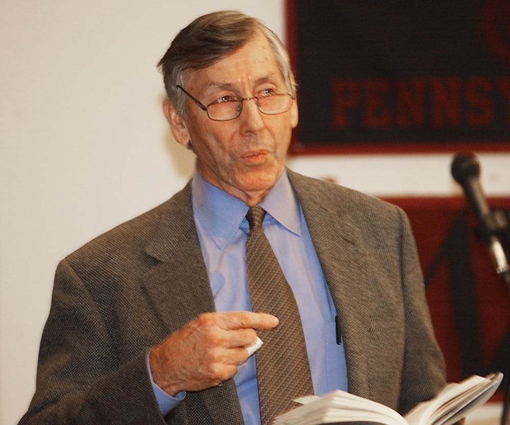 Sheldon Hackney, former Penn president, discusses his new book, The Politics of Presidential Appointment: A Memior of the Culture War, at the Penn Bookstore.