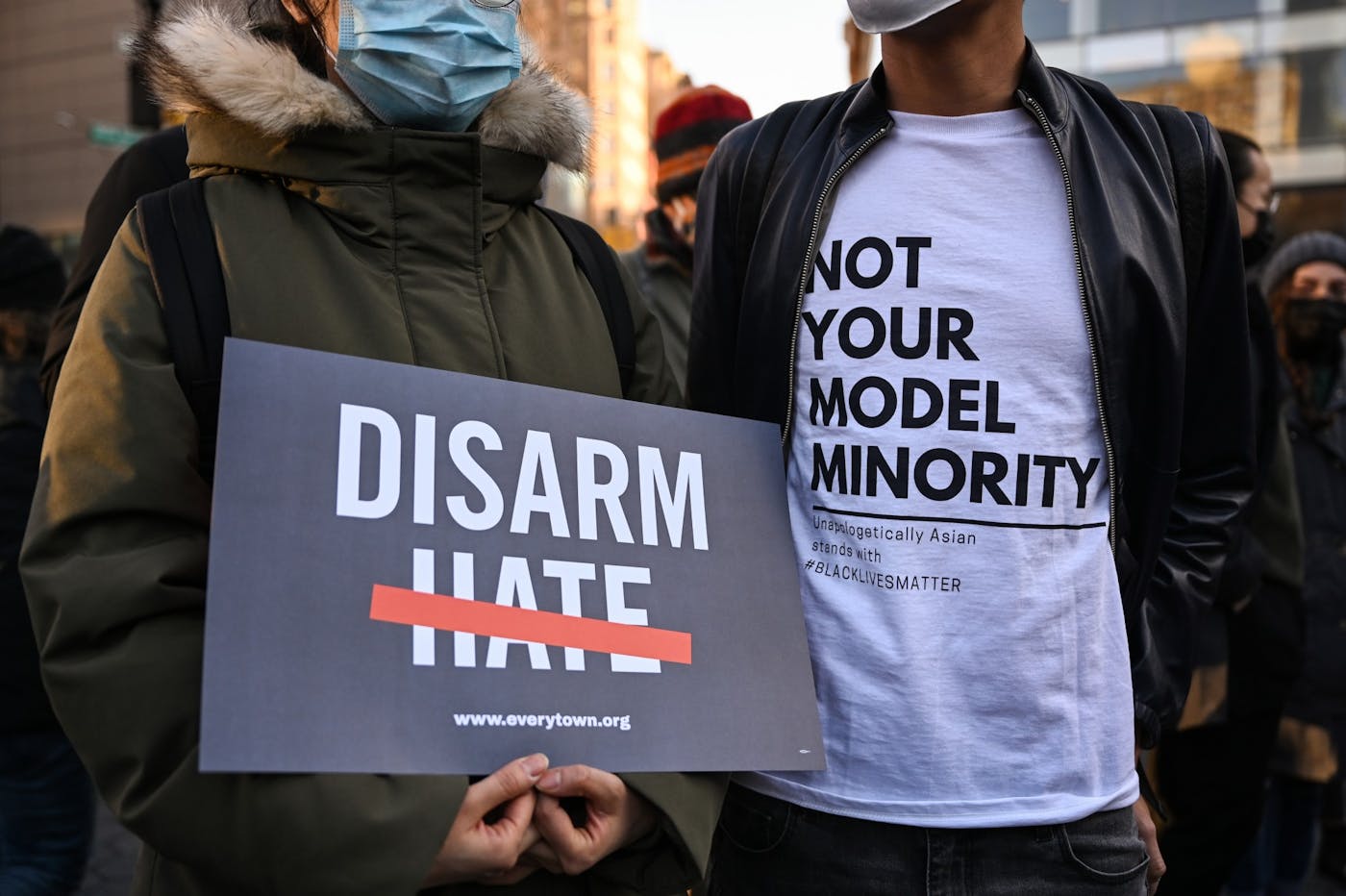 03-19-21 Peace Vigil For Victims of Asian Hate Uniqion Square NYC Model Minority Disarm Hate (Kylie Cooper).jpg