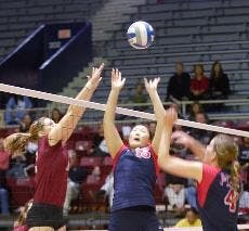 V-ball reduced to scoreboard-watching