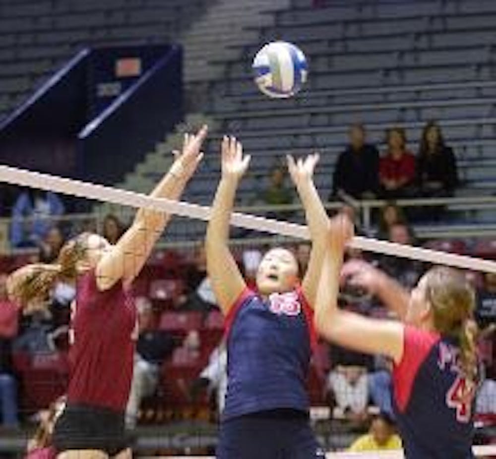 V-ball reduced to scoreboard-watching