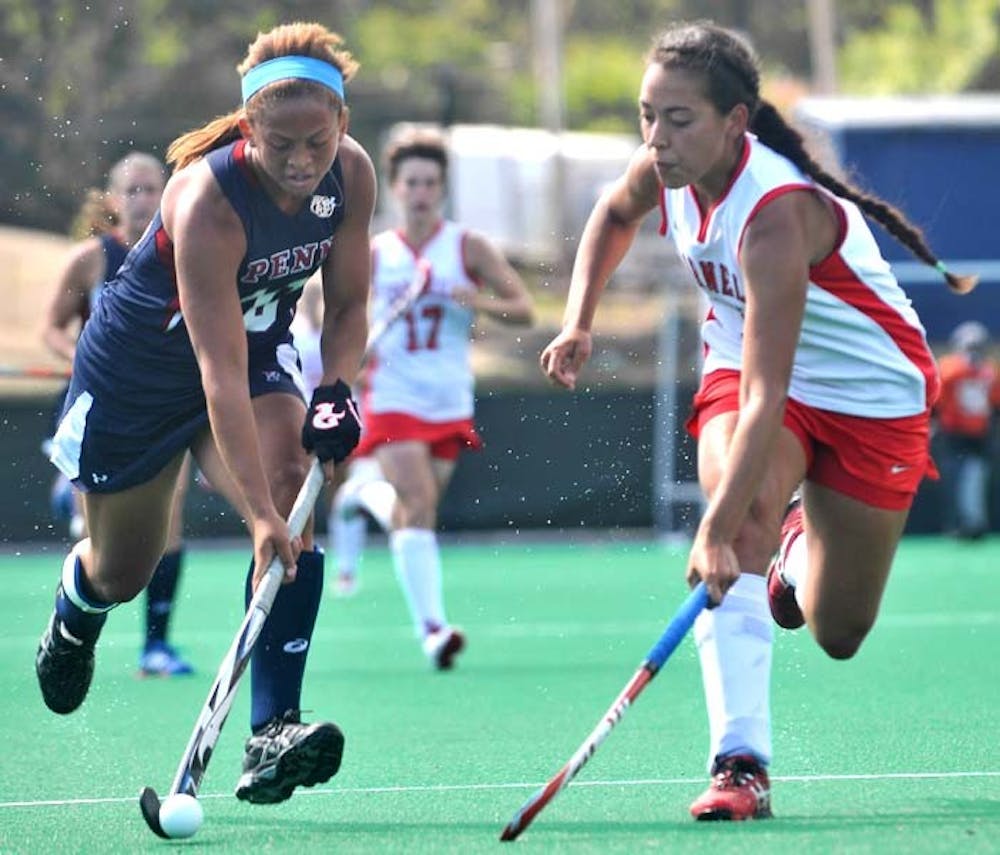Penn defeated Cornell with 4:3; No. 10 Jasmine Cole scored 3.