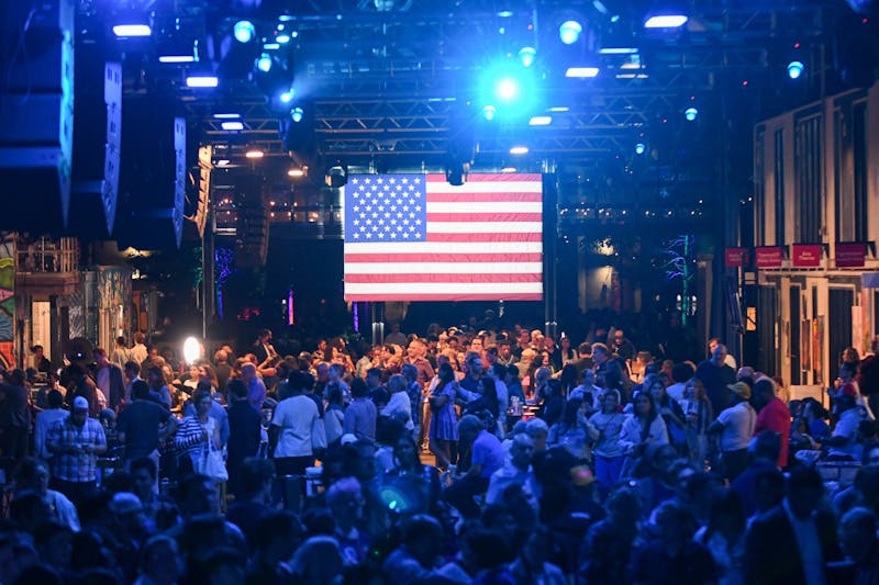 In Photos: How the presidential debate unfolded across Penn and Philadelphia