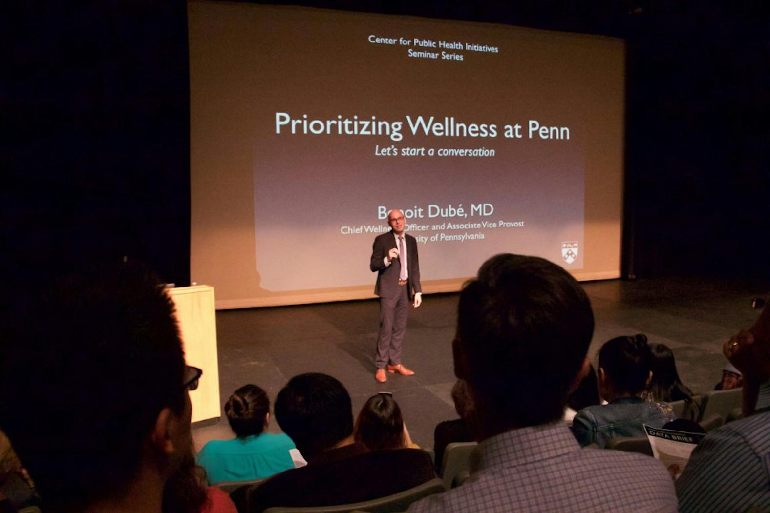 Chief Wellness Officer Seminar with Benoit Dube