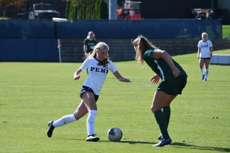 Penn women&#39;s soccer rallies for playoff bid with scoreless tie against Dartmouth