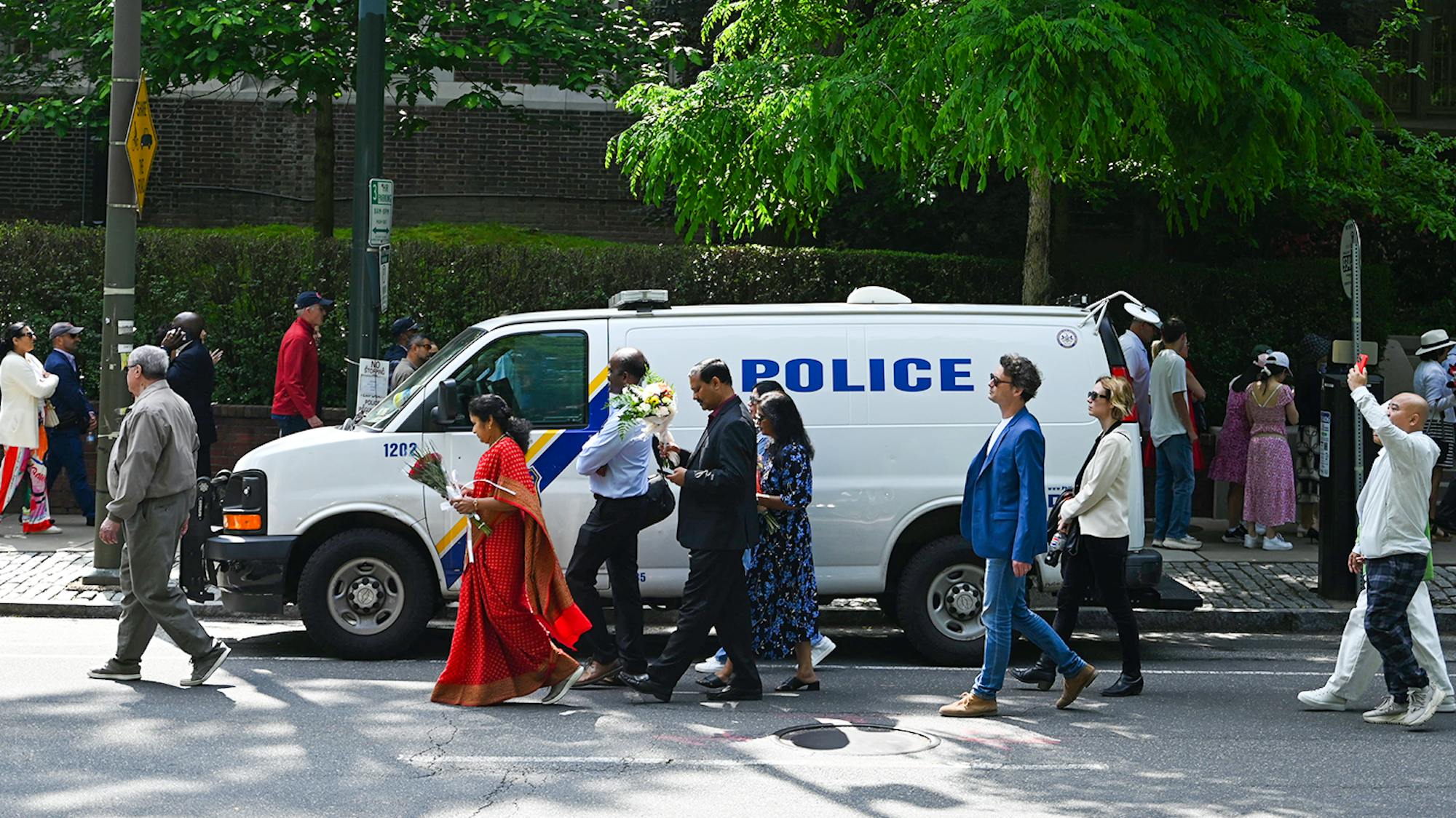 5-20-24 Commencement Parade Police (Jose Brenes)