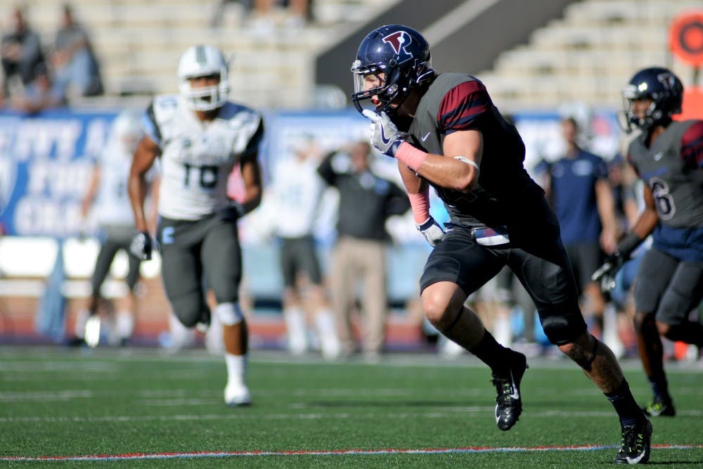 Penn football rising junior Sam Philippi is splitting his time this summer between training and an internship at a law firm in Orange County, California.