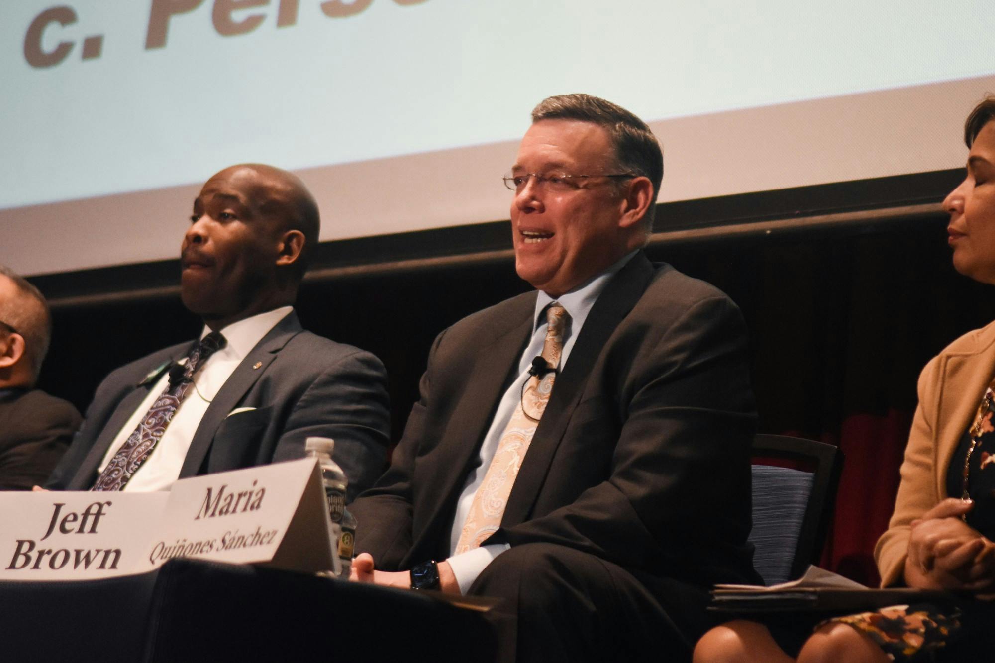 Phila. mayoral candidate Jeff Brown talks with DP about student