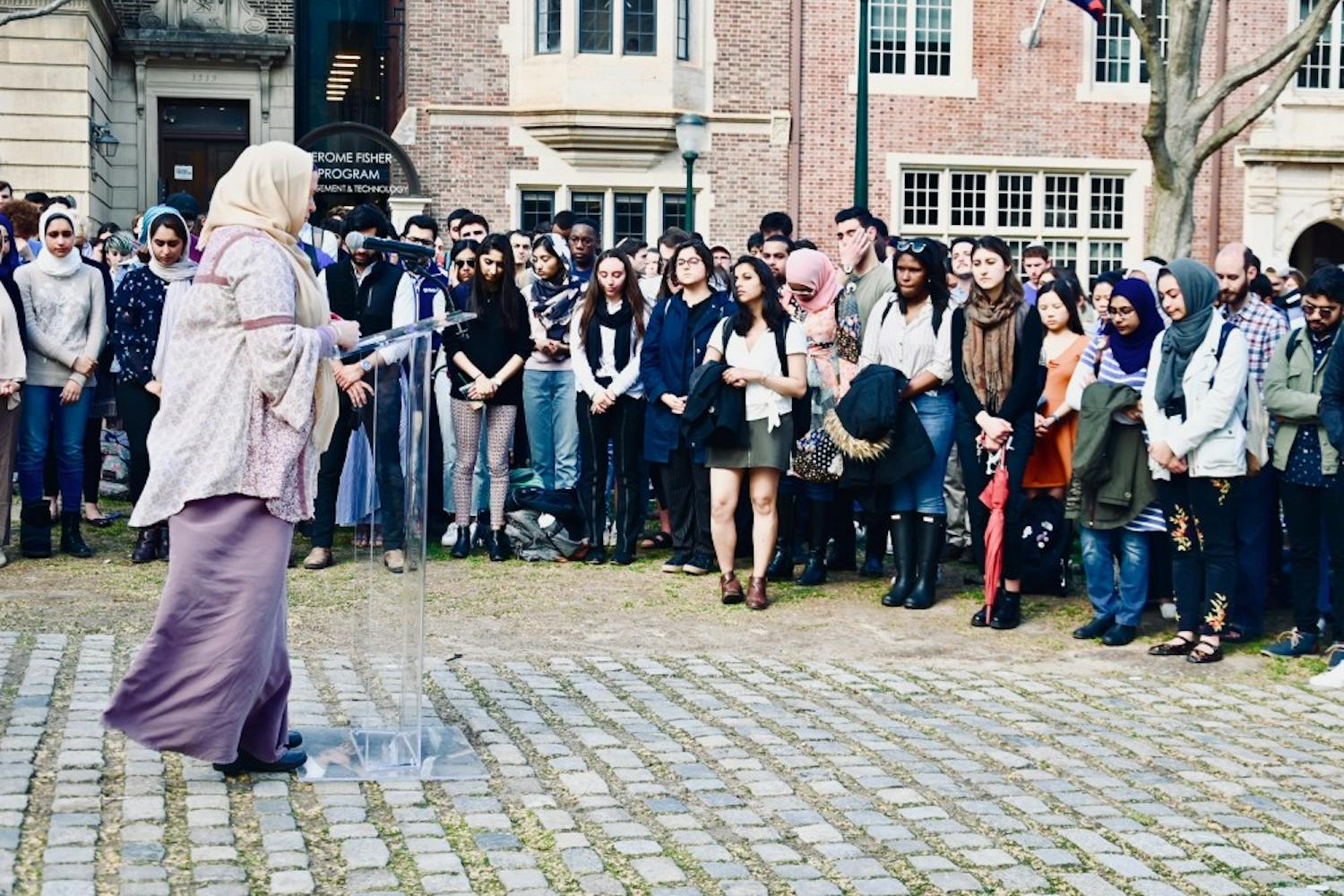 Penn vigil for New Zealand attack