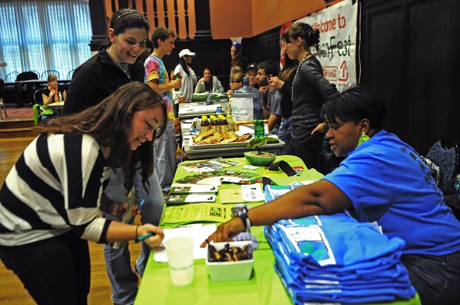 Local organizations come together to go green