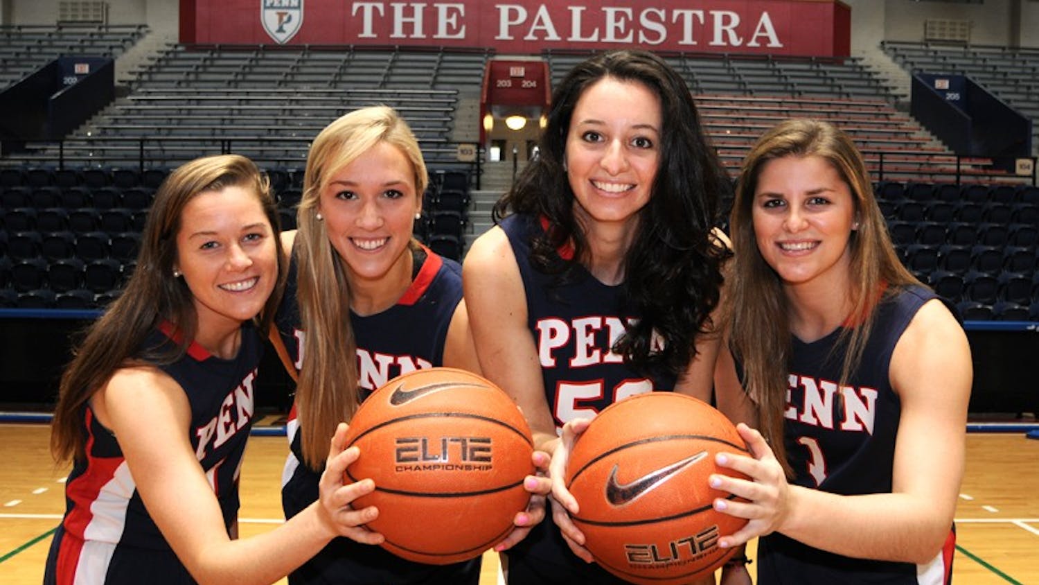 2013 Penn W. Basketball team & class groups & Capts.
2013 &'14 season