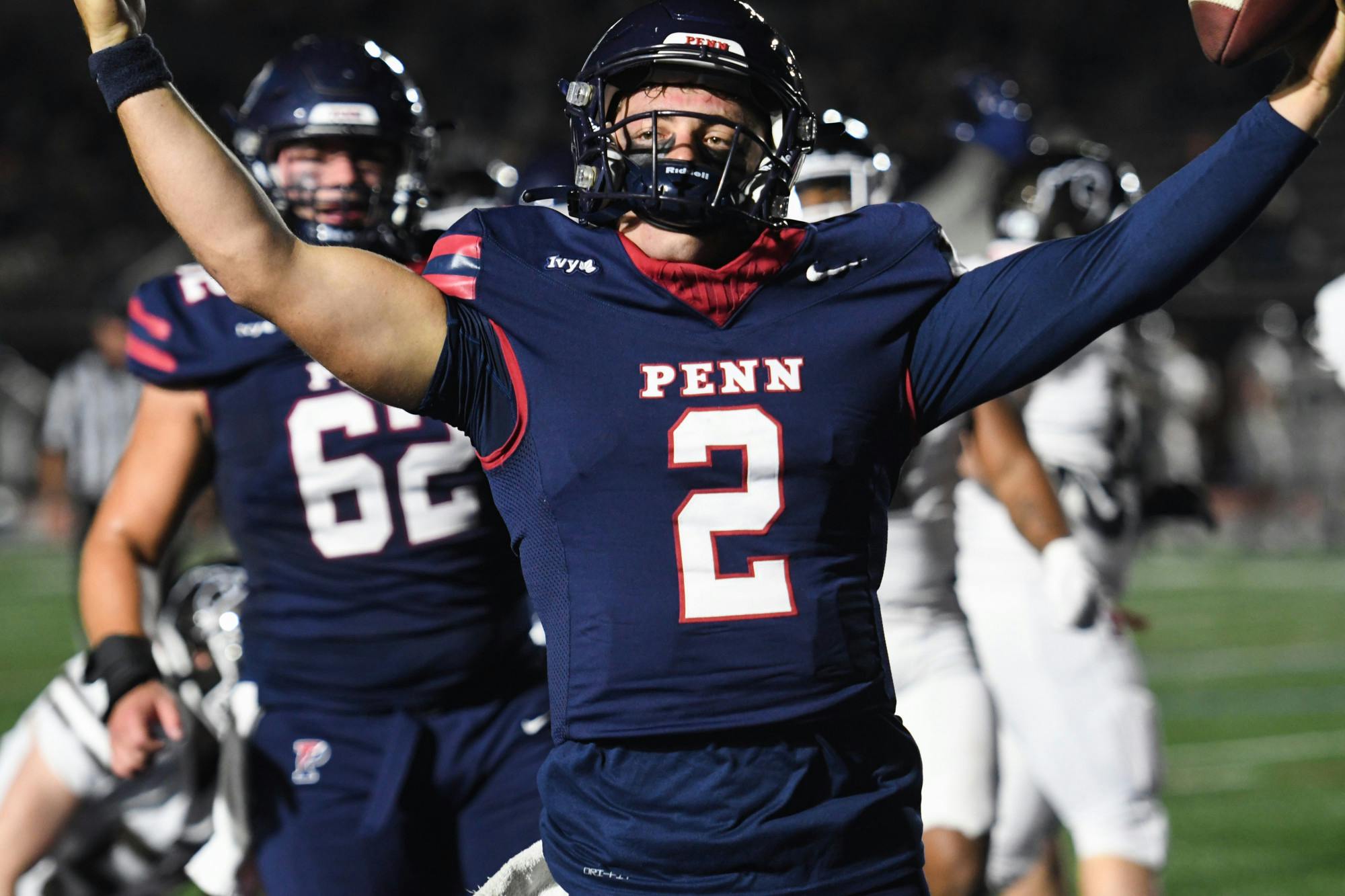 10-27-23 Football vs Brown Liam O'Brien (Erica Michalíková).jpg