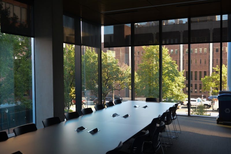 A look inside the new Perelman Center for Political Science and Economics