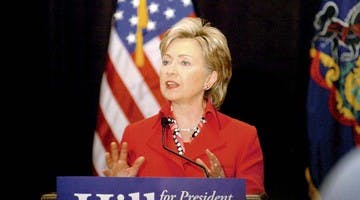 Rocky, economic issues focus of Clinton speech