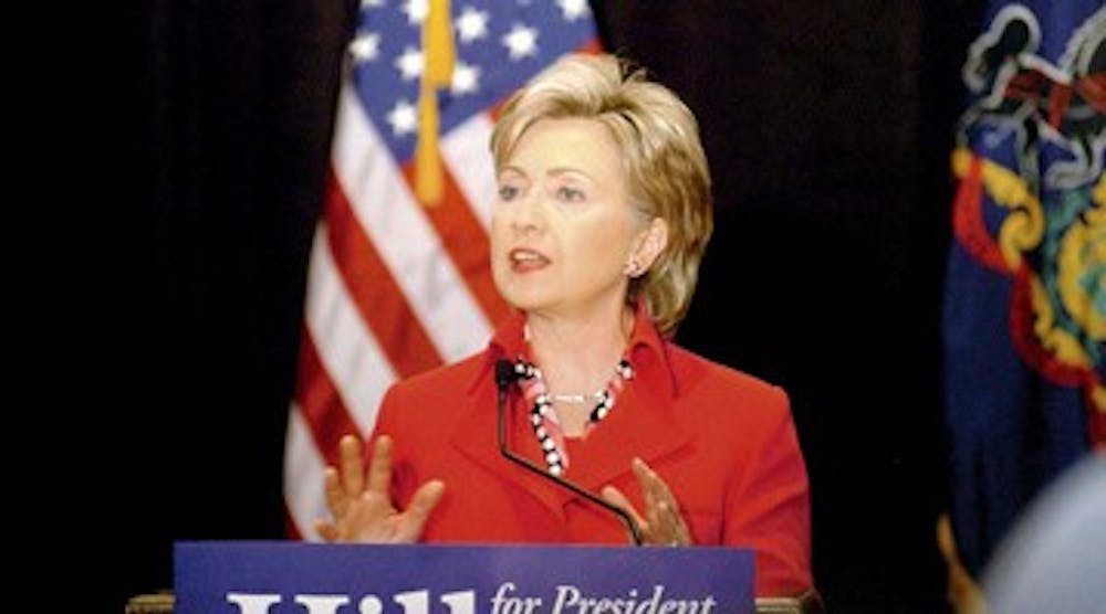 Rocky, economic issues focus of Clinton speech
