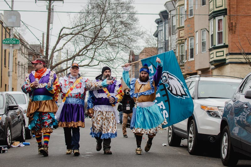 In Photos: Mummers strut into 2021 with celebratory South Phila. march, defying city orders