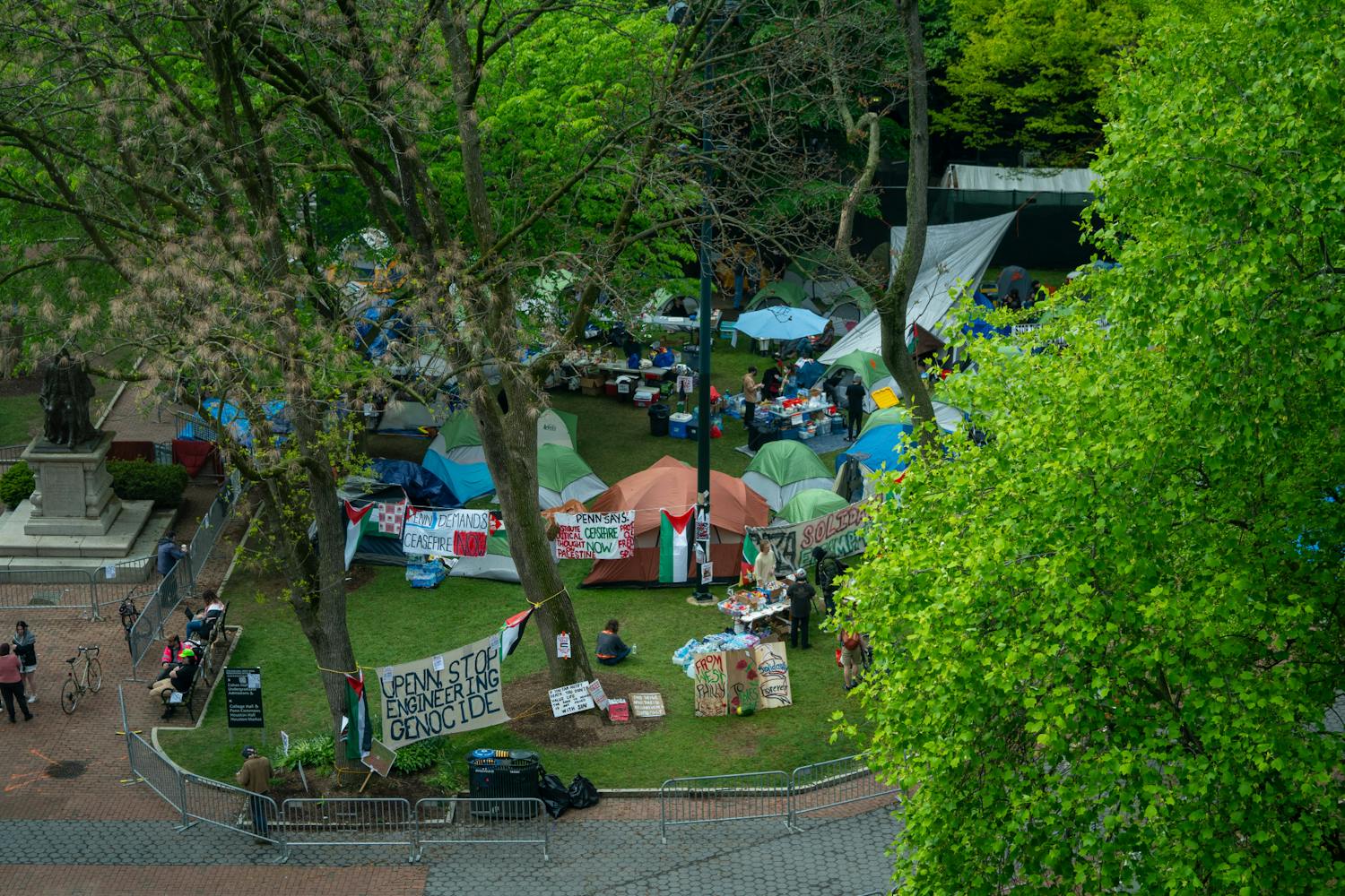 04-28-24 Gaza Solidarity Encampment (Ethan Young)