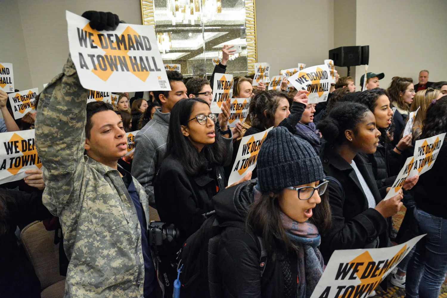 Fossil Free Penn Board of Trustees Protest Environmental Sustainability Initiative.jpg