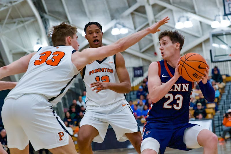 Penn men’s basketball drops back-and-forth thriller to Princeton, extending rivalry losing streak to 14