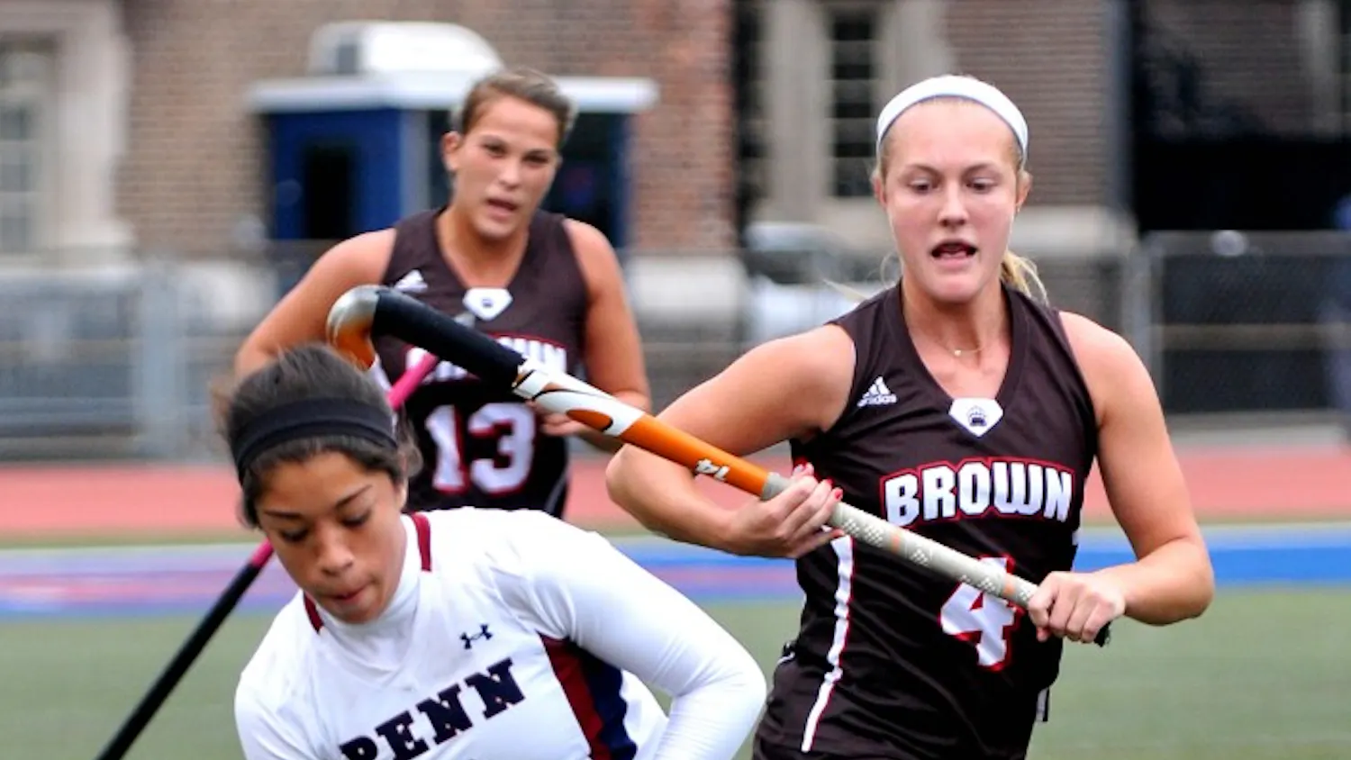 Field Hockey defeats Brown in sudden-death overtime in the Homecoming Game. Score: 2-1, the game was moved an hour earlier due to the impending Hurricane Sandy.