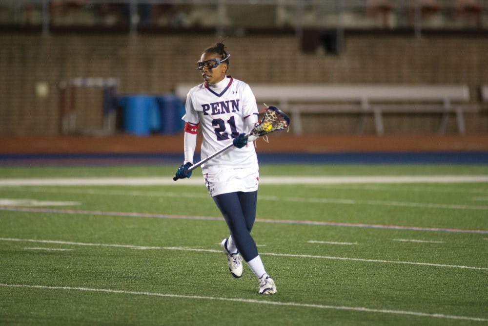 Senior attack Iris Williamson's four goals helped pave the way for No. 7 Penn women's lacrosse's 12-4 win over Towson to advance to the NCAA Quarterfinals on Sunday.
