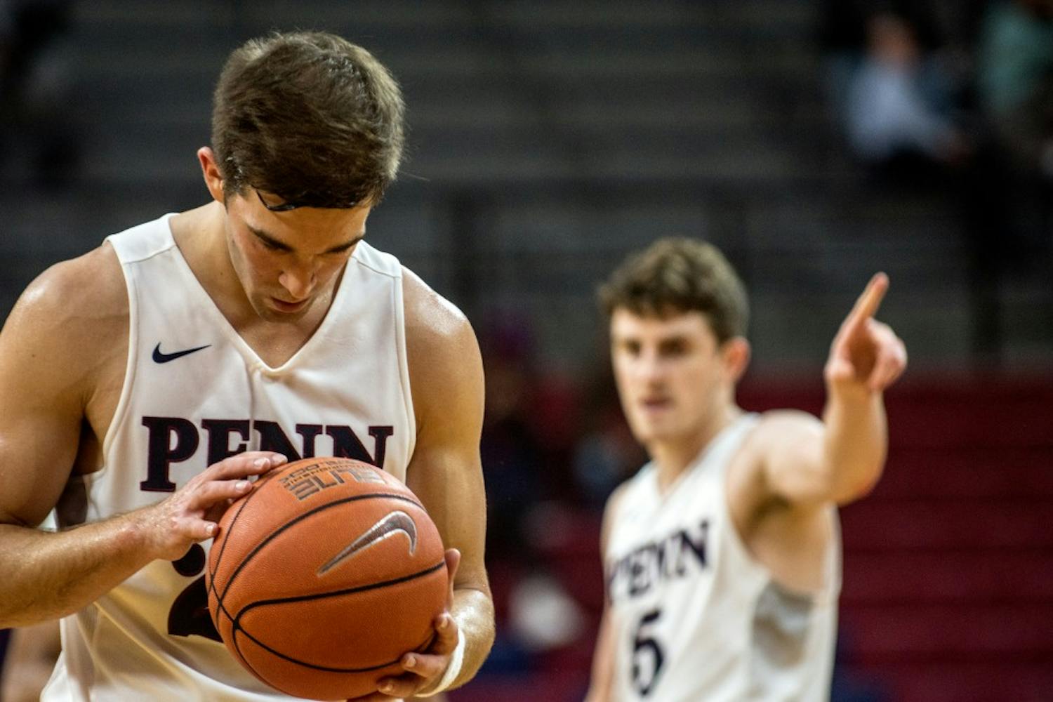 Junior guard Matt MacDonald earned the title of captain before ever setting foot on the court for Penn.