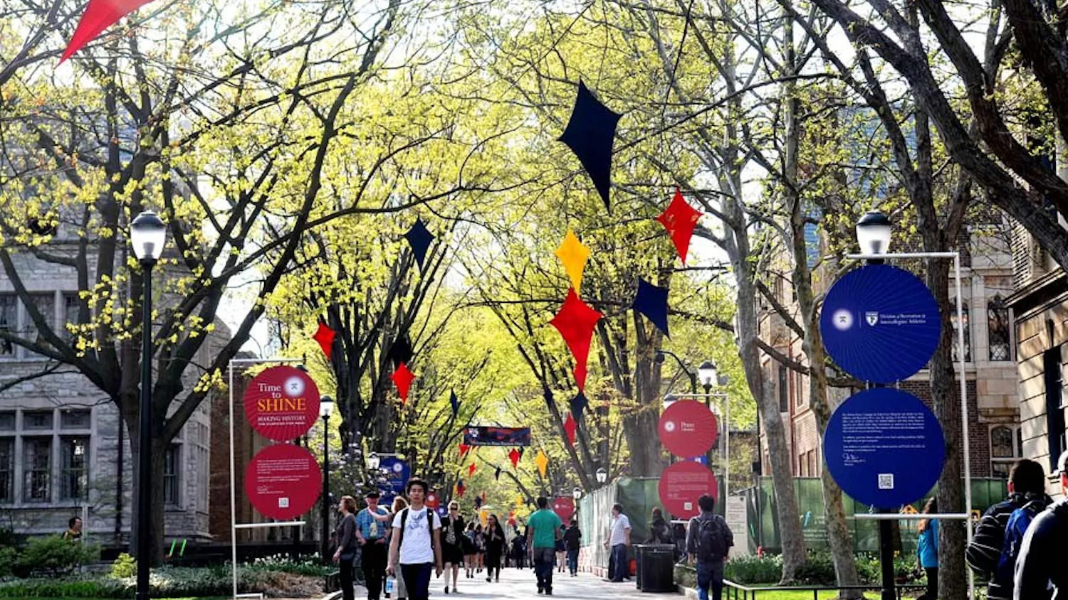 Campus prepares for Friday's Time To Shine event, the end of the Making History campaign