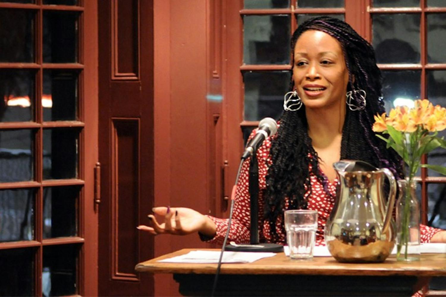 Feminista Jones spoke at Kelly Writers House on Wednesday.